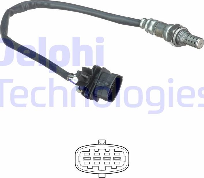 Delphi ES20491-12B1 - Sonda lambda www.autoricambi360.it