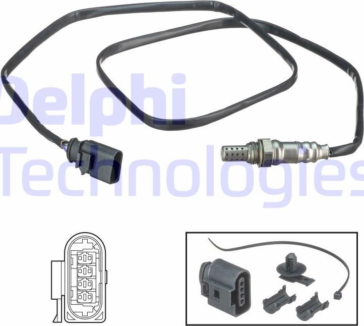 Delphi ES2052412B1 - Sonda lambda www.autoricambi360.it