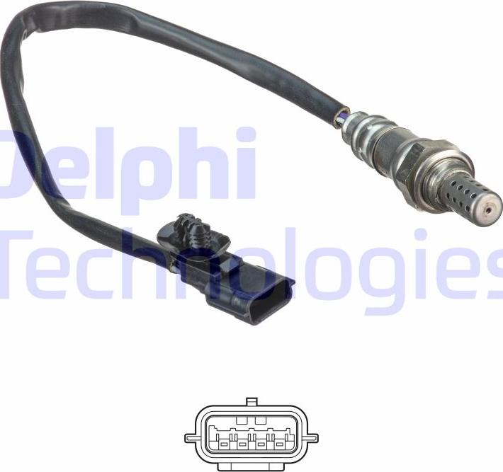 Delphi ES20522-12B1 - Sonda lambda www.autoricambi360.it