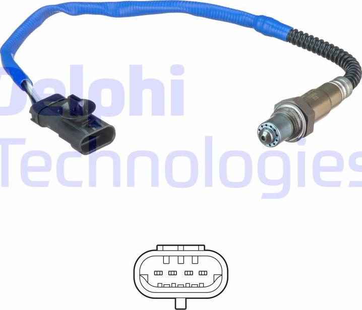 Delphi ES20656-12B1 - Sonda lambda www.autoricambi360.it