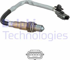 Delphi ES20680-12B1 - Sonda lambda www.autoricambi360.it