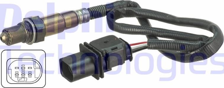 Delphi ES20673-12B1 - Sonda lambda www.autoricambi360.it