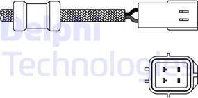 Delphi ES20049-12B1 - Sonda lambda www.autoricambi360.it