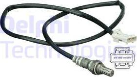 Delphi ES20115 - Sonda lambda www.autoricambi360.it