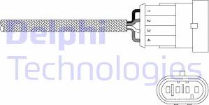 Delphi ES20344-12B1 - Sonda lambda www.autoricambi360.it