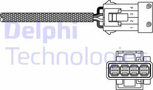 Delphi ES20255-12B1 - Sonda lambda www.autoricambi360.it