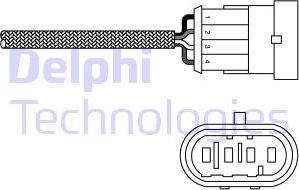 Delphi ES20231-12B1 - Sonda lambda www.autoricambi360.it
