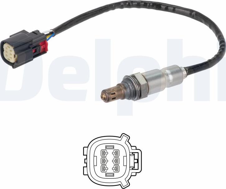 Delphi ES21414-12B1 - Sonda lambda www.autoricambi360.it