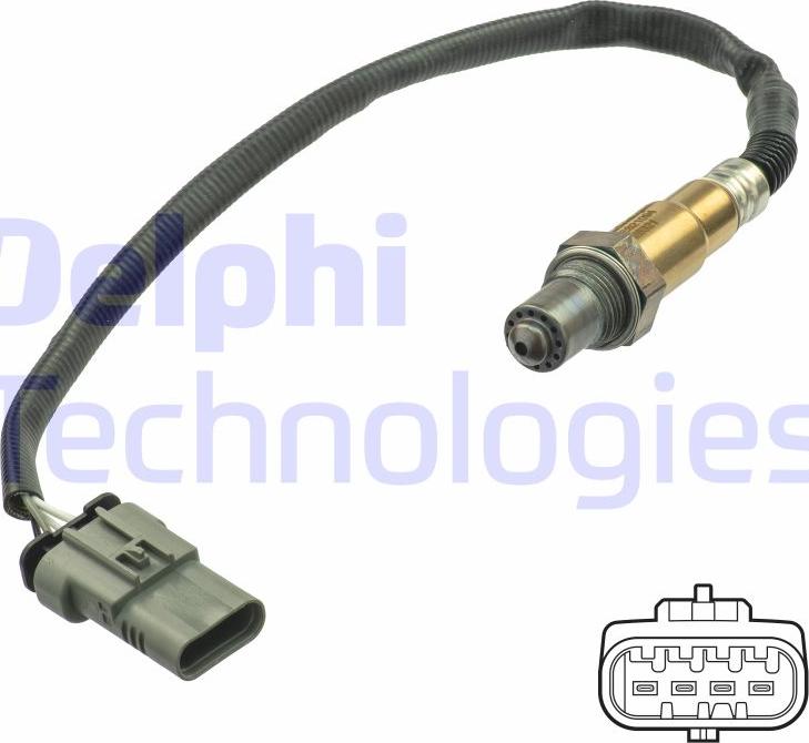 Delphi ES21094-12B1 - Sonda lambda www.autoricambi360.it