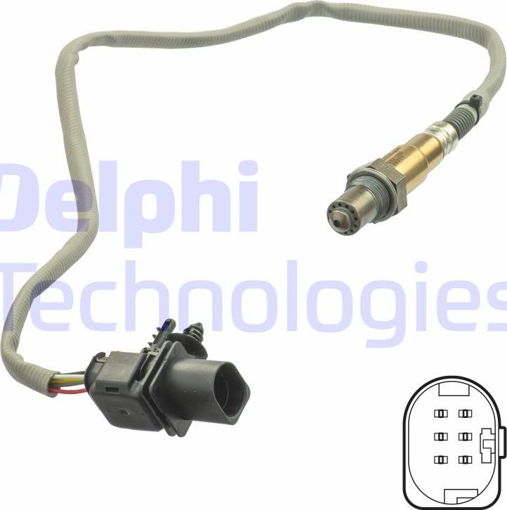 Delphi ES21092-12B1 - Sonda lambda www.autoricambi360.it