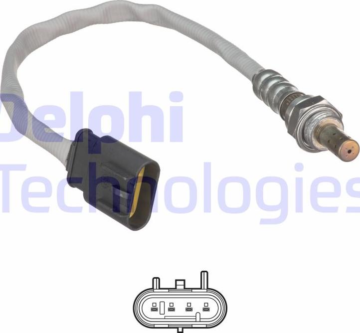 Delphi ES21058-12B1 - Sonda lambda www.autoricambi360.it