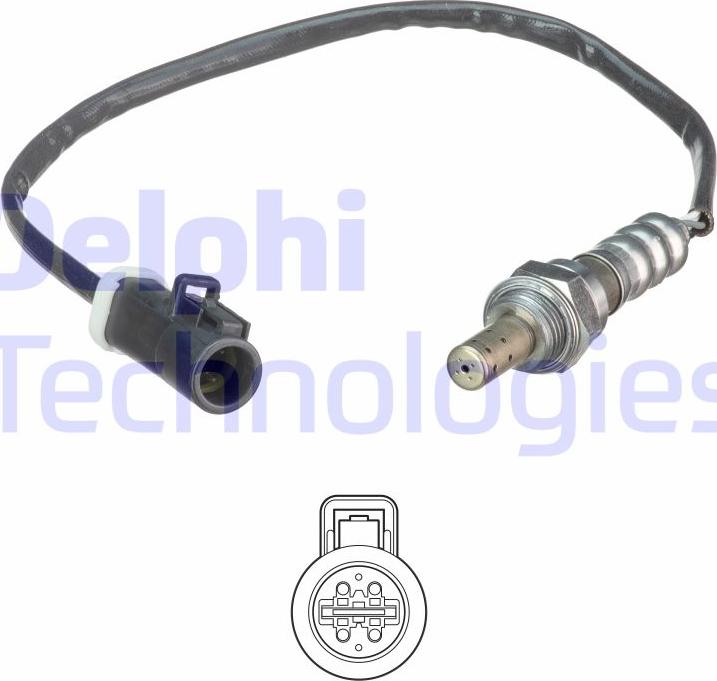 Delphi ES21085-12B1 - Sonda lambda www.autoricambi360.it