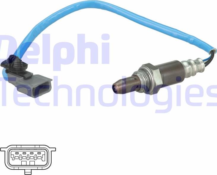 Delphi ES21088-12B1 - Sonda lambda www.autoricambi360.it