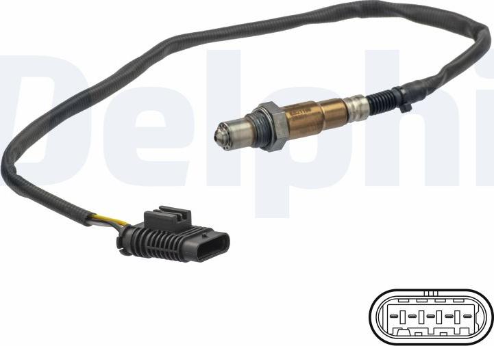 Delphi ES21199-18B1 - Sonda lambda www.autoricambi360.it
