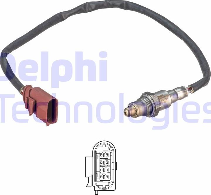 Delphi ES21154-12B1 - Sonda lambda www.autoricambi360.it