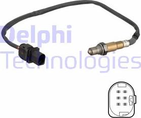 Delphi ES21150-12B1 - Sonda lambda www.autoricambi360.it