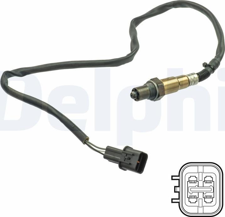 Delphi ES21157-12B1 - Sonda lambda www.autoricambi360.it