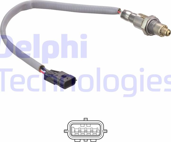 Delphi ES21169-12B1 - Sonda lambda www.autoricambi360.it