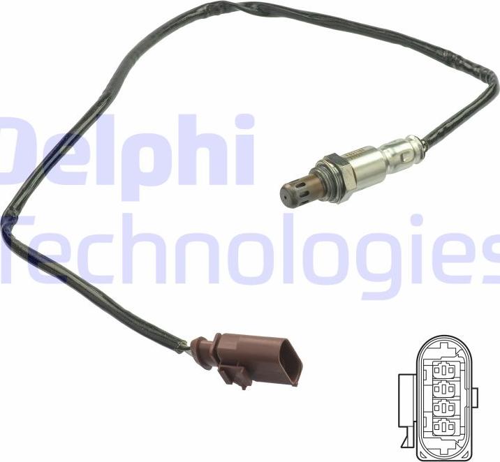 Delphi ES21164-12B1 - Sonda lambda www.autoricambi360.it