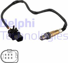 Delphi ES21163-12B1 - Sonda lambda www.autoricambi360.it