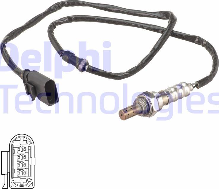 Delphi ES21111-12B1 - Sonda lambda www.autoricambi360.it