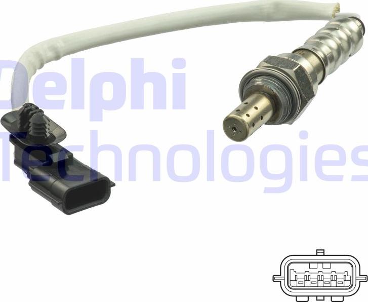 Delphi ES21134-12B1 - Sonda lambda www.autoricambi360.it