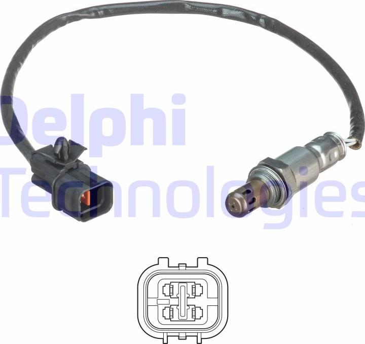 Delphi ES21137-12B1 - Sonda lambda www.autoricambi360.it