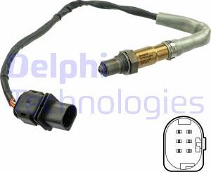 Delphi ES21124-12B1 - Sonda lambda www.autoricambi360.it