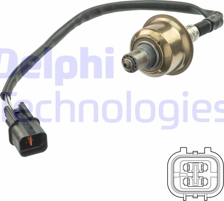 Delphi ES21125-12B1 - Sonda lambda www.autoricambi360.it
