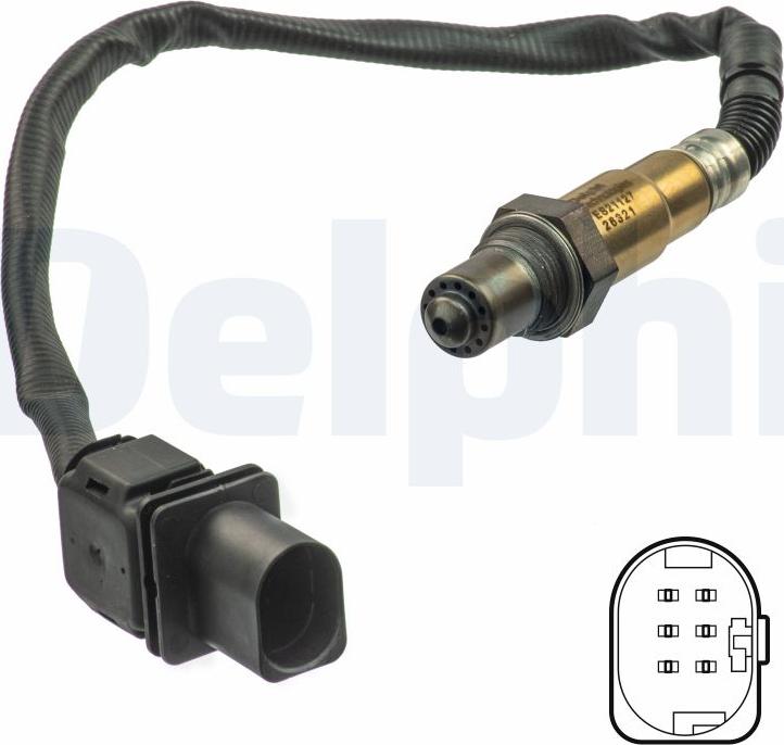 Delphi ES21127-12B1 - Sonda lambda www.autoricambi360.it