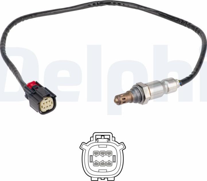 Delphi ES21398-12B1 - Sonda lambda www.autoricambi360.it