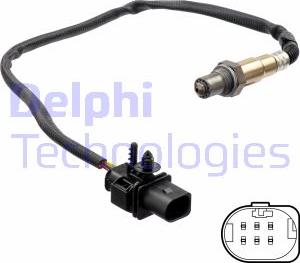 Delphi ES21351-12B1 - Sonda lambda www.autoricambi360.it