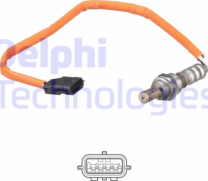 Delphi ES21312-12B1 - Sonda lambda www.autoricambi360.it