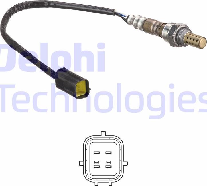 Delphi ES21325-12B1 - Sonda lambda www.autoricambi360.it