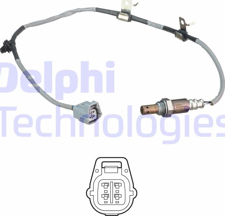 Delphi ES21320-12B1 - Sonda lambda www.autoricambi360.it