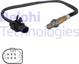 Delphi ES21327-12B1 - Sonda lambda www.autoricambi360.it