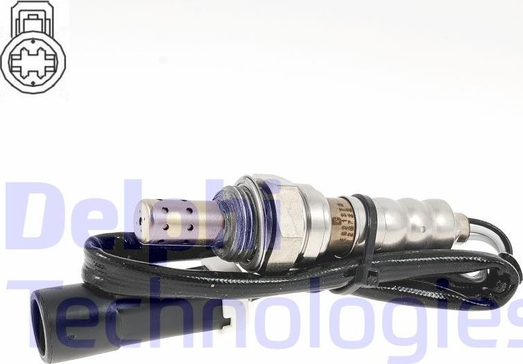 Delphi ES21370-12B1 - Sonda lambda www.autoricambi360.it