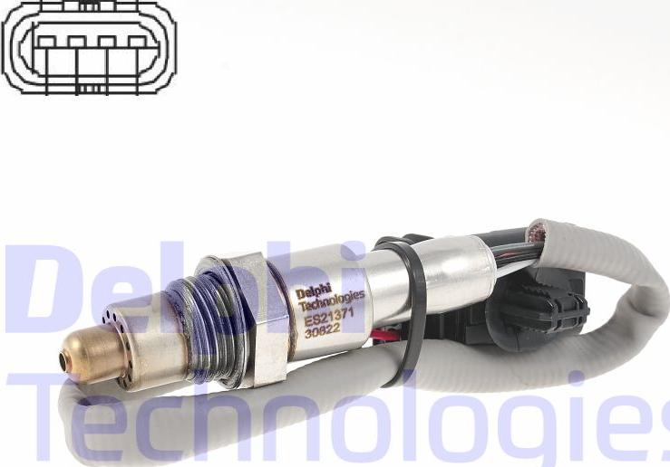 Delphi ES21371-12B1 - Sonda lambda www.autoricambi360.it