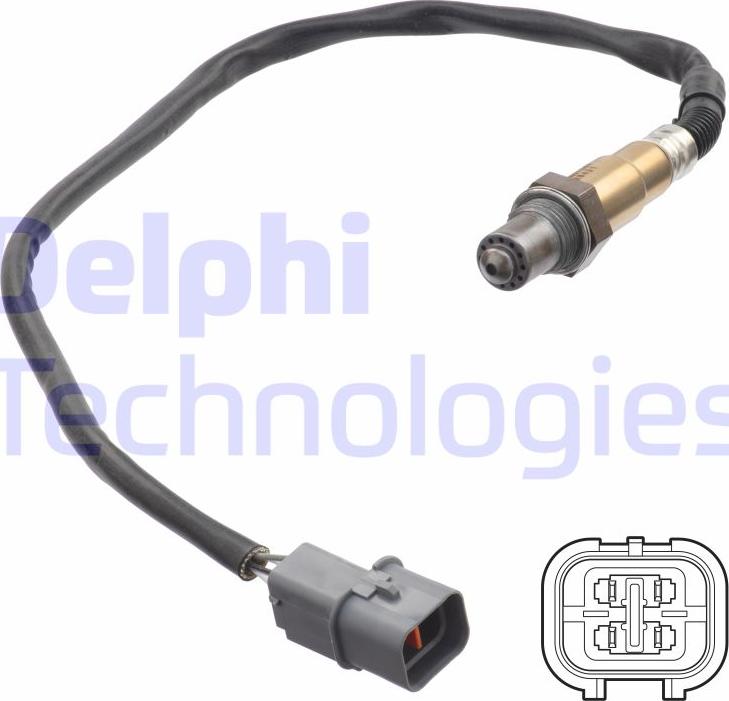 Delphi ES21297-12B1 - Sonda lambda www.autoricambi360.it