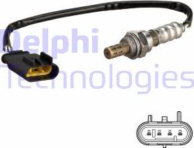 Delphi ES21240-12B1 - Sonda lambda www.autoricambi360.it