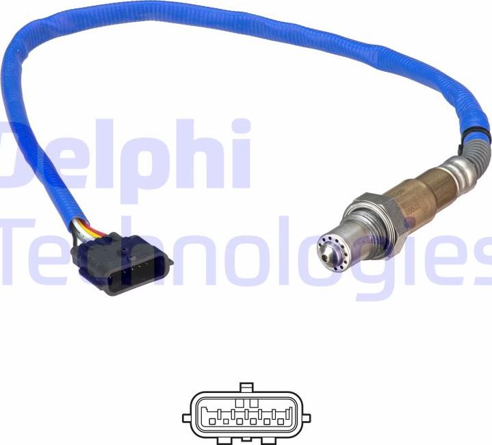 Delphi ES21242-12B1 - Sonda lambda www.autoricambi360.it
