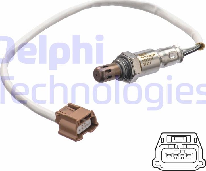 Delphi ES21259-12B1 - Sonda lambda www.autoricambi360.it