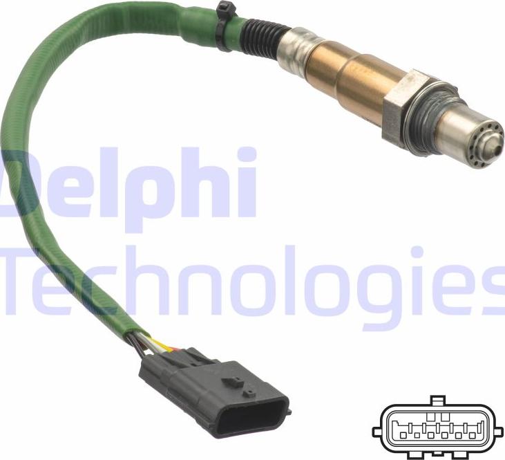 Delphi ES21250-12B1 - Sonda lambda www.autoricambi360.it