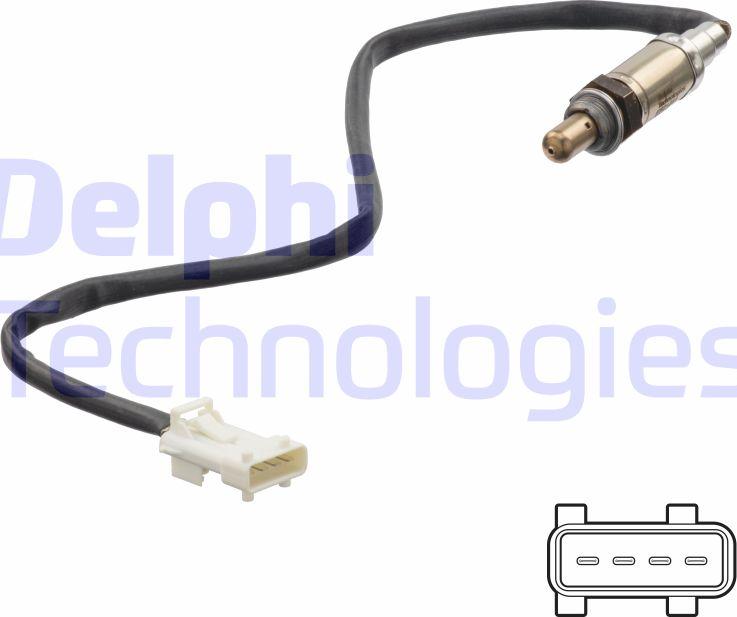 Delphi ES21251-12B1 - Sonda lambda www.autoricambi360.it