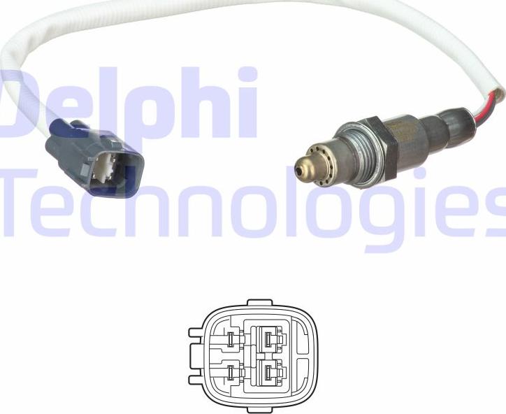 Delphi ES21253-12B1 - Sonda lambda www.autoricambi360.it