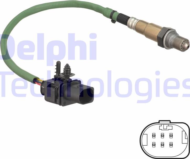 Delphi ES21269-12B1 - Sonda lambda www.autoricambi360.it
