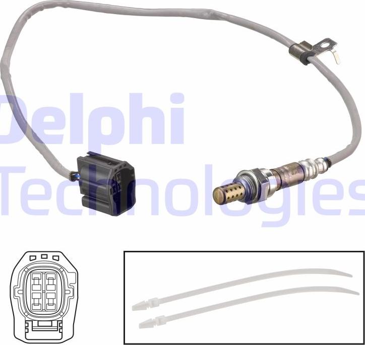 Delphi ES21260-12B1 - Sonda lambda www.autoricambi360.it