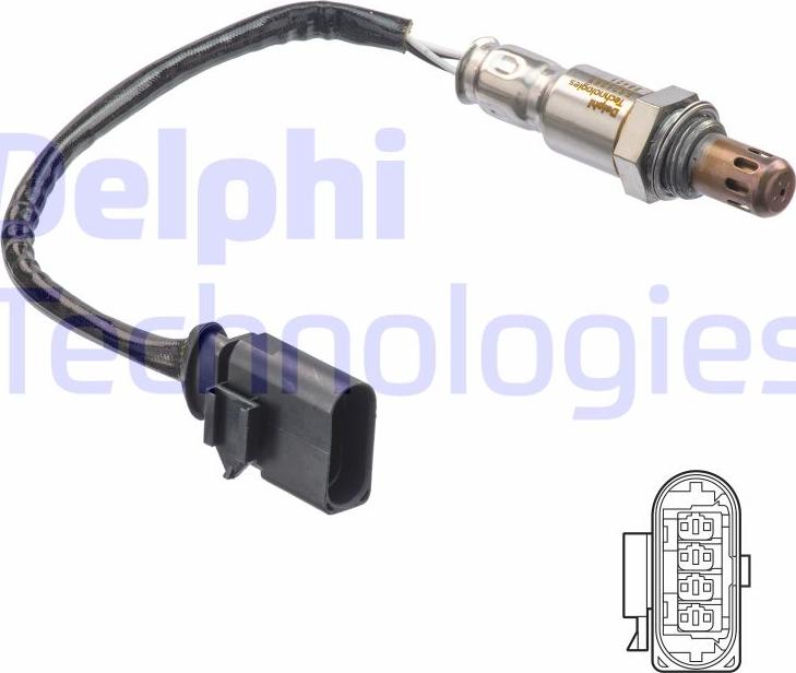 Delphi ES21267-12B1 - Sonda lambda www.autoricambi360.it