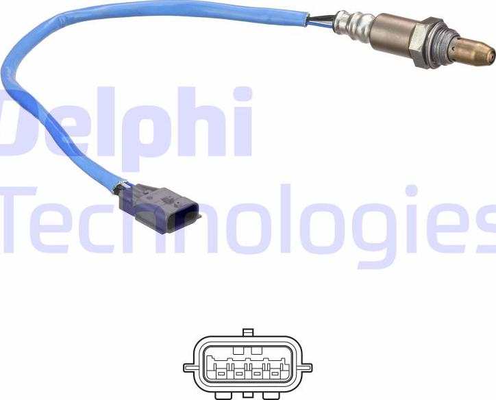 Delphi ES21216-12B1 - Sonda lambda www.autoricambi360.it