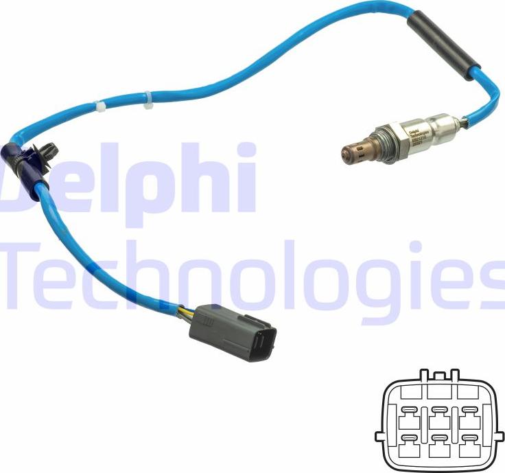 Delphi ES21210-12B1 - Sonda lambda www.autoricambi360.it